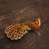 "Exquisite Elegance Unveiled: The Antique Peacock Hair Clip by ASP Fashion Jewellery"