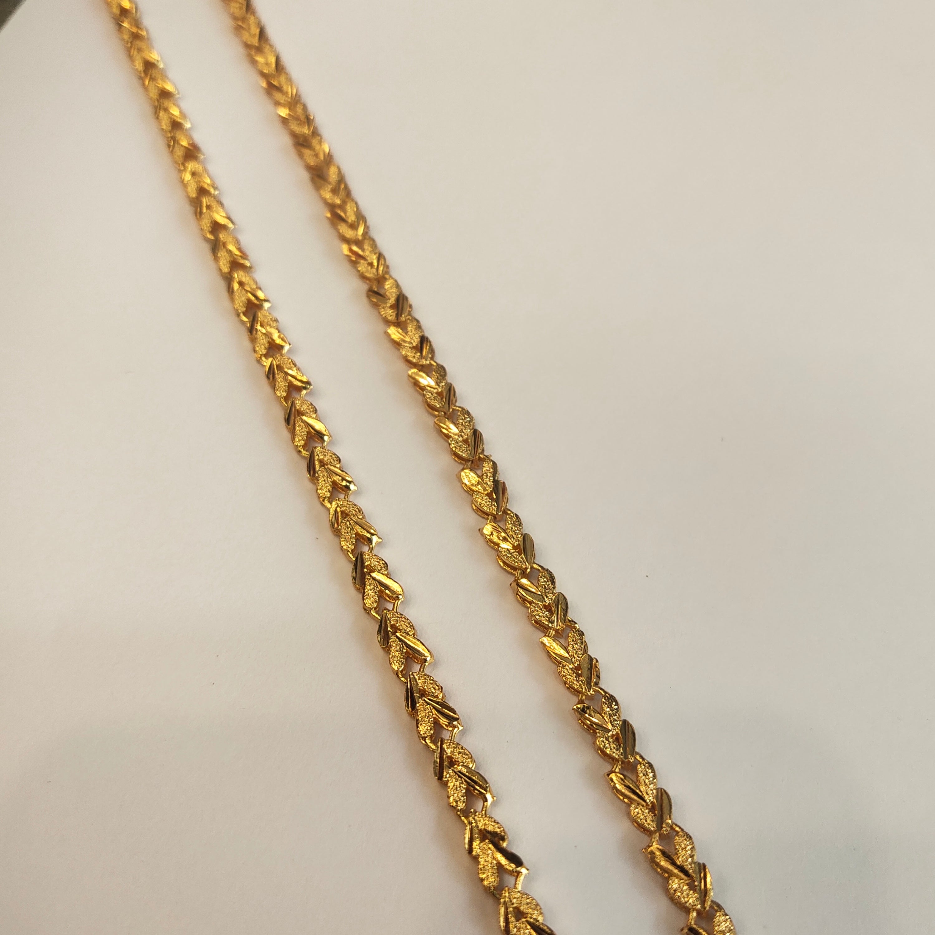 "Dripping in Luxury: The ASP 24k Gold Plated 30-Inch Chain"