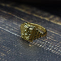 "Divine Elegance: Asp Fashion Jewellery 24K Gold Plated Lord Ganesha Ring"