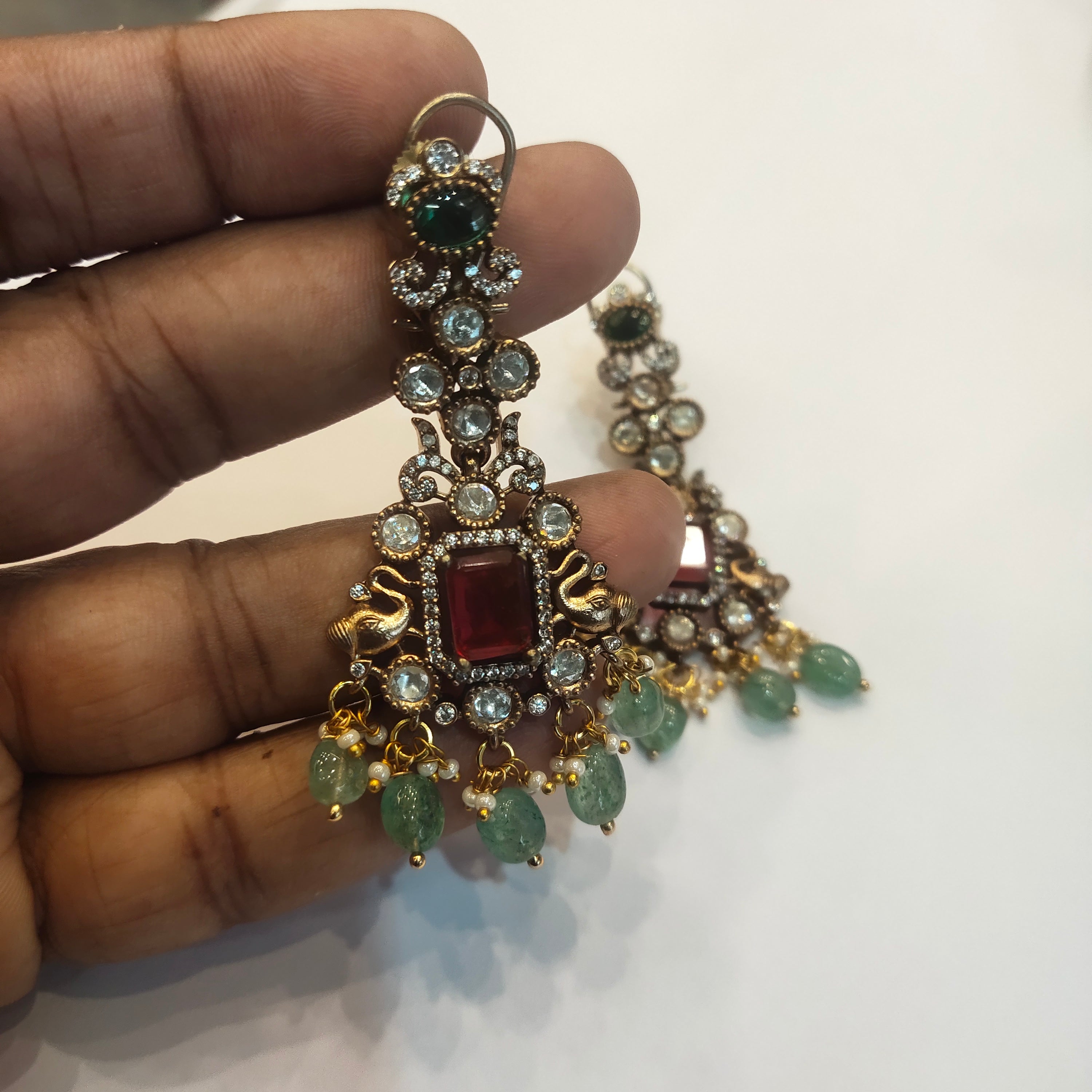 Asp Victorian Polki Necklace Set