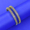 "Sparkle & Shine: Luxurious Gold-Plated American Diamond Baby Bangles"