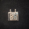 Pure Silver Panchmukhi Hanuman Amulet – Sacred Temple Deity Pendant