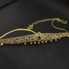 24K Gold Plated Zircon Chain Vaddanam