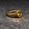 Yellow Sapphire Panchloha Ring - Men's Anti-Tarnish