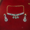 Emerald Green Diamond Choker Necklace