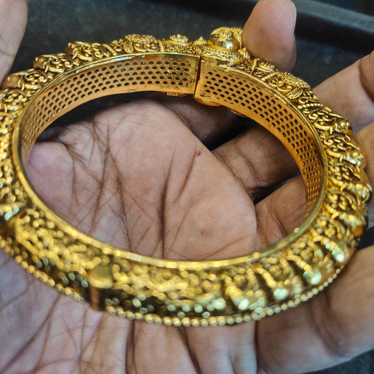 Asp 925 Silver Tirupati Balaji Kada For Mens