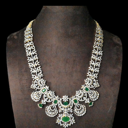 Discover the Splendor of the American Diamond Necklace by ASP Fashion Jewellery