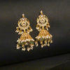 Jadau Kundan Jhumka Earrings - Traditional Indian Jewelry