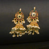 Jadau Kundan Jhumka Earrings - Traditional Indian Jewelry