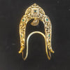 Emerald CZ Temple Arch Vanki - Traditional South Indian Armlet