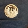 Silver Laxmi Ganesh Saraswati Coin with Sree - 10 Grams