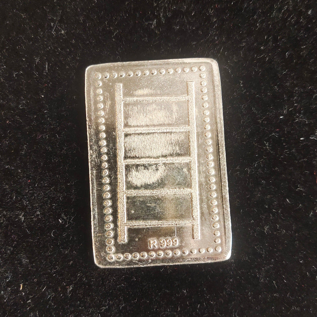 Silver Bar 10g | 999 Fine Silver | R999 Hallmark