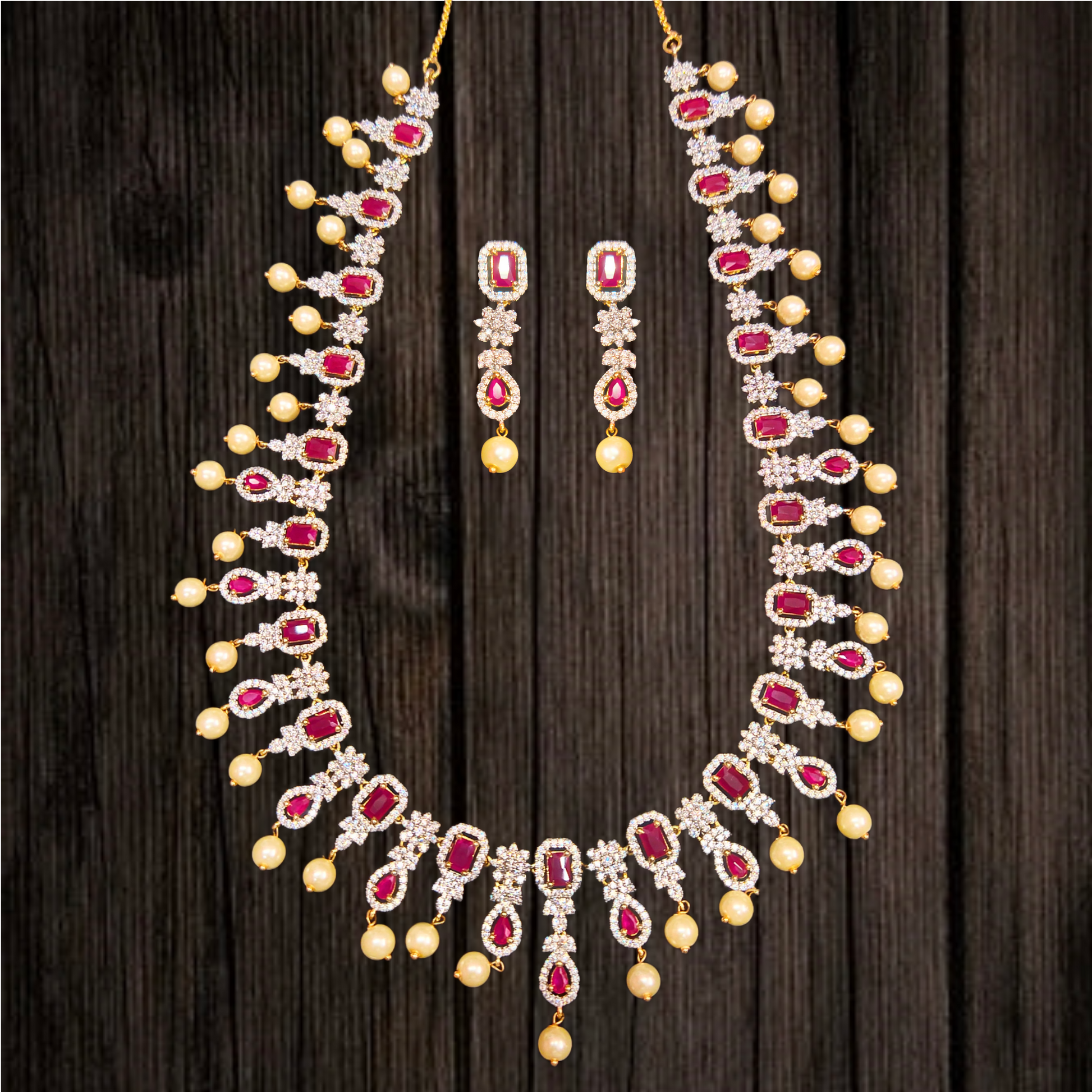 Ruby clearance fashion jewellery