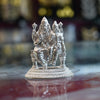 "Unveiling the Divine: The Magnificent Lord Lakshmi Narsimha Swami Silver Idol"