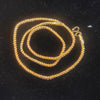 Gold Rope Chain Necklace | 18 Inch