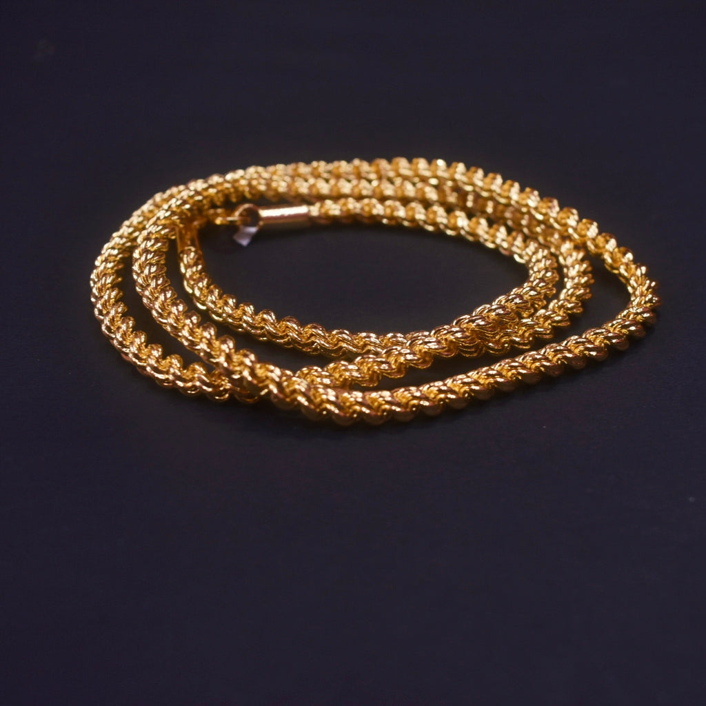 3mm Panchloha Chain - Anti-Tarnish Five Metal Unisex Necklace