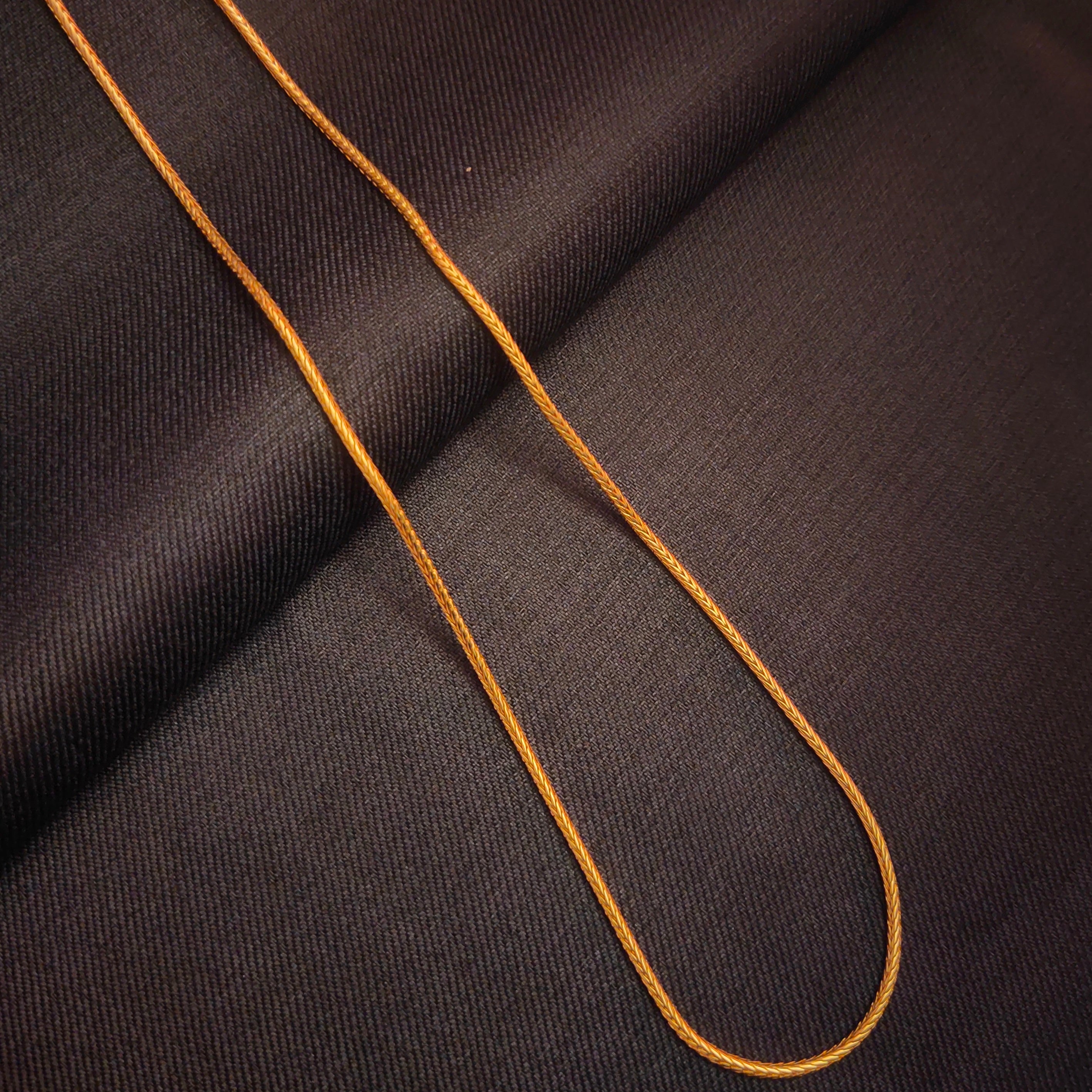 24 Inch Elegant Thali Chain - 24K Gold Plated Daily Wear Women's Necklace