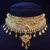 24K Gold Plated Forming Choker with Earrings Set