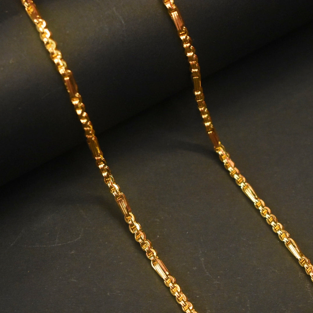 24 Inch Panchloha 2mm Boddu Thali Chain for Women - Anti-Tarnish Sacred Five Metal Mangalsutra