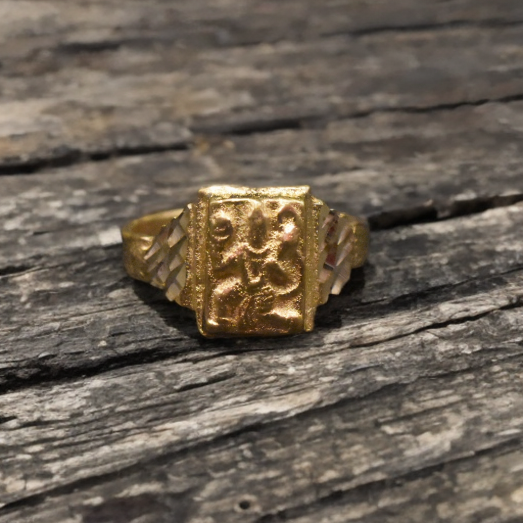 Panchaloha Sri Hanuman Ji Ring