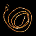 24 Inch One Gram Gold Plated Chain - Trendy Unisex Necklace 24K Gold