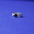 Elegant Silver Kakkula Ring - Baby Calming Jewelry for Soothing Relief