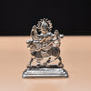 "Shine Bright: The Elegance of a Pure Silver Durga Mata Idol"