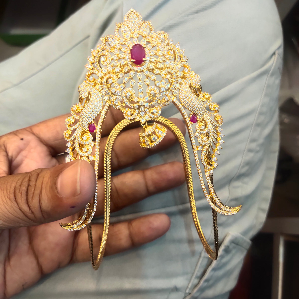 Asp Gold Plated Cz Arm Vanki 162830253757