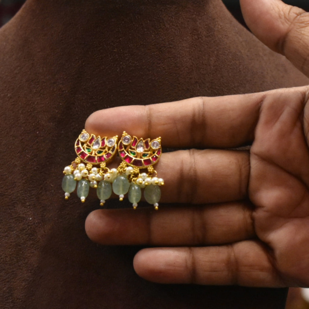 Asp Jadau Kundan Jalebi Necklace Set