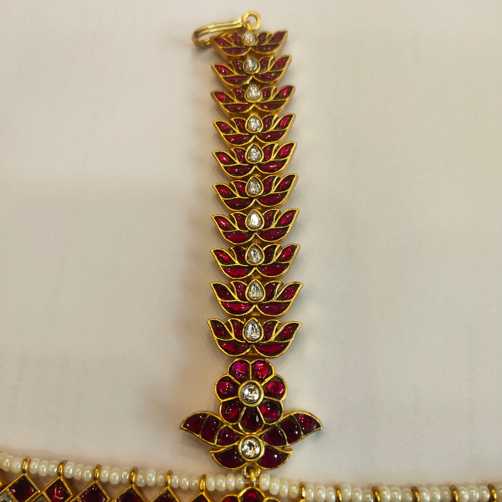 Exquisite Jadau Kundan Mathapatti - Traditional Indian Bridal Jewelry