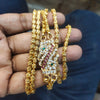 Asp One Gram Gold 24 Inches  Double Line Chandramukhi Mop/Mugappu Saradu Chain
