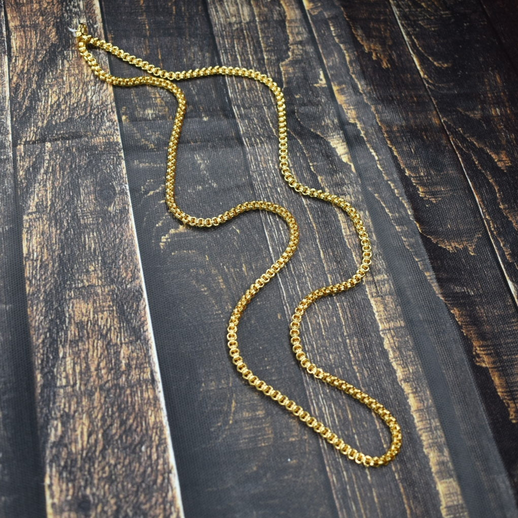 24K Gold-Plated Chain - Premium Unisex Fashion Chain
