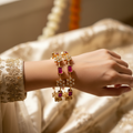 Ruby CZ Bangles