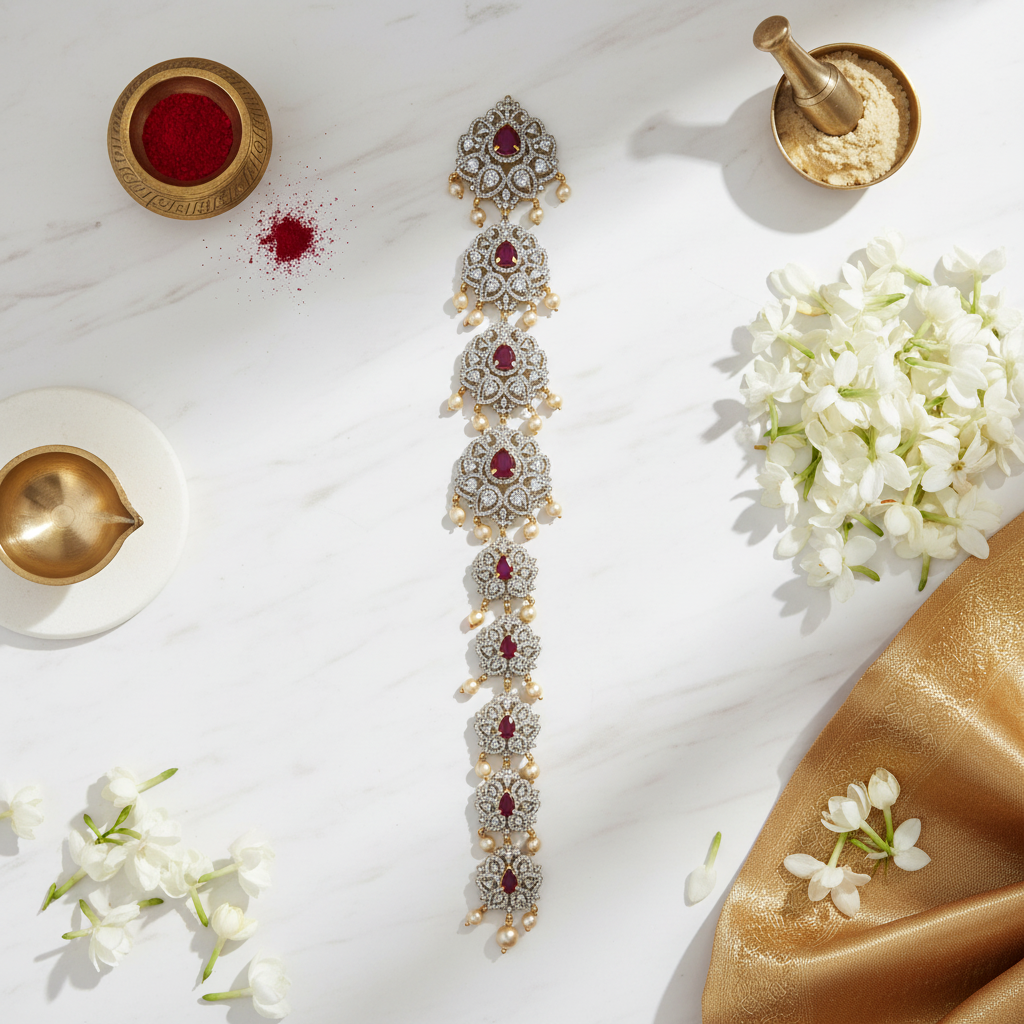 Ruby Jada Flat Lay with Smaller Jewelry