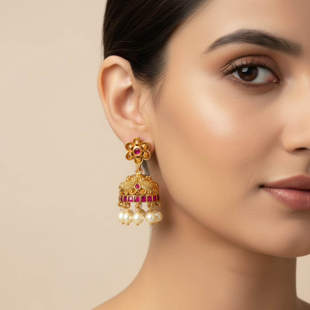 Ruby Jhumka on Model