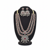 Ruby Red Necklace Set Mannequin Display