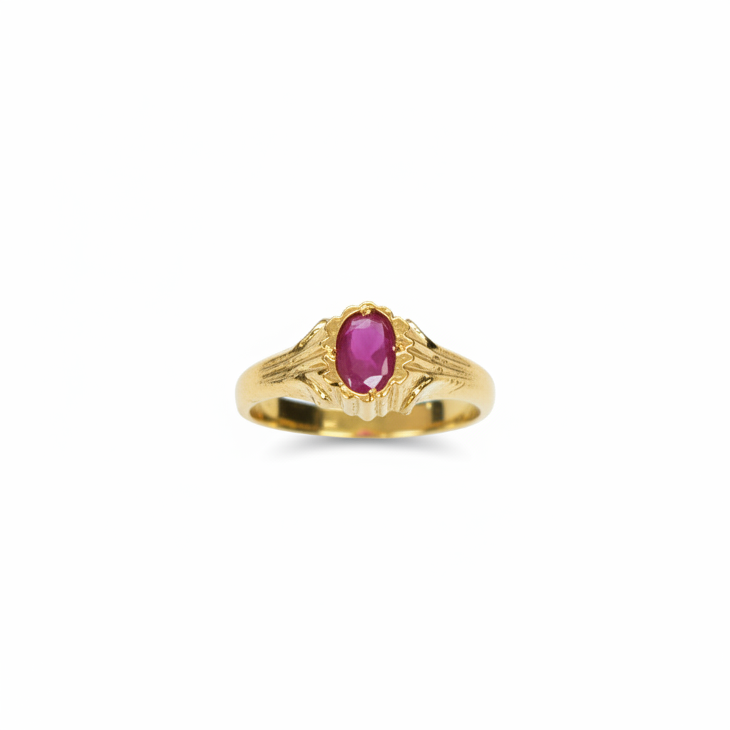 Ruby Ring White Background 1