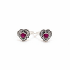 Ruby Toe Ring - White Background