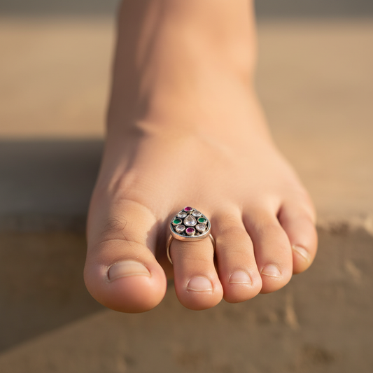 Silver Toe Ring – Editorial Lifestyle