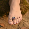 Silver Toe Ring Lifestyle