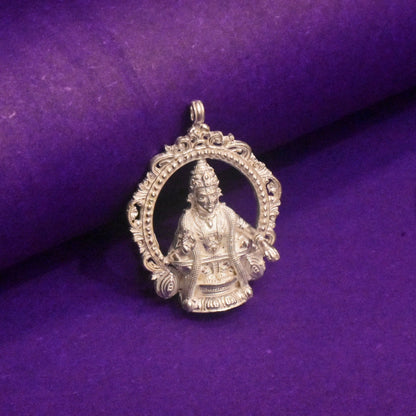 silver Ayyappan locket