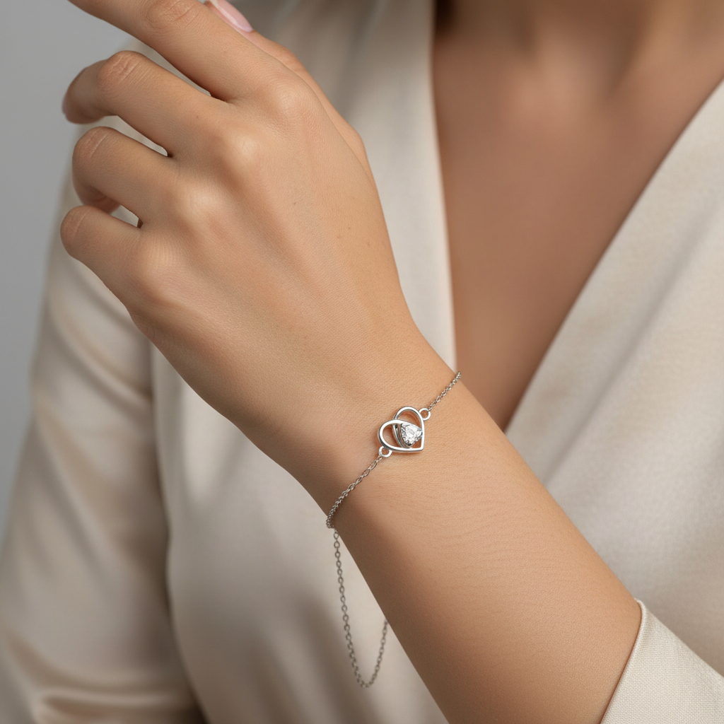 Sparkling Silver - Model Wear