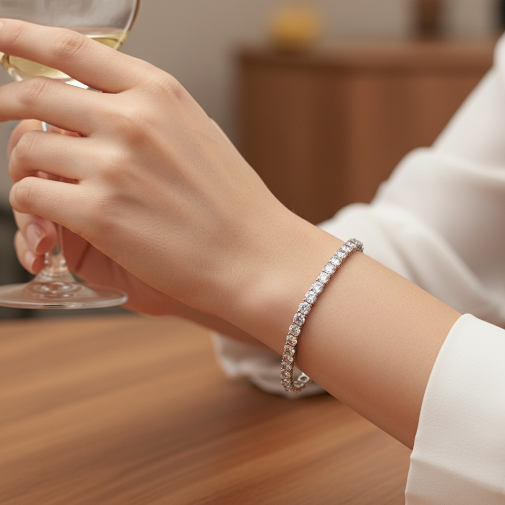 Statement Bracelet - Model Wear