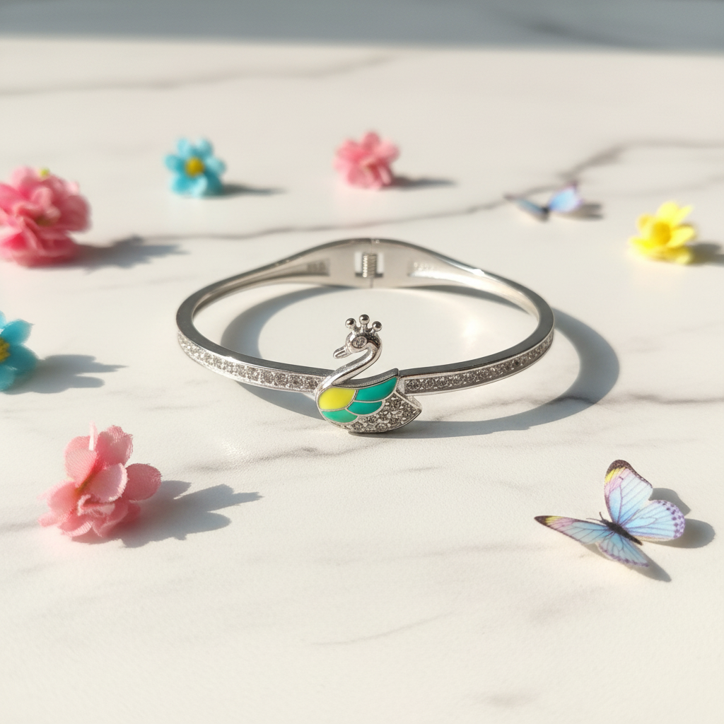 Swan Kids Bangle Lifestyle