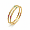 Temple Bangles White Background