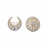 Temple jewelry brooches front view