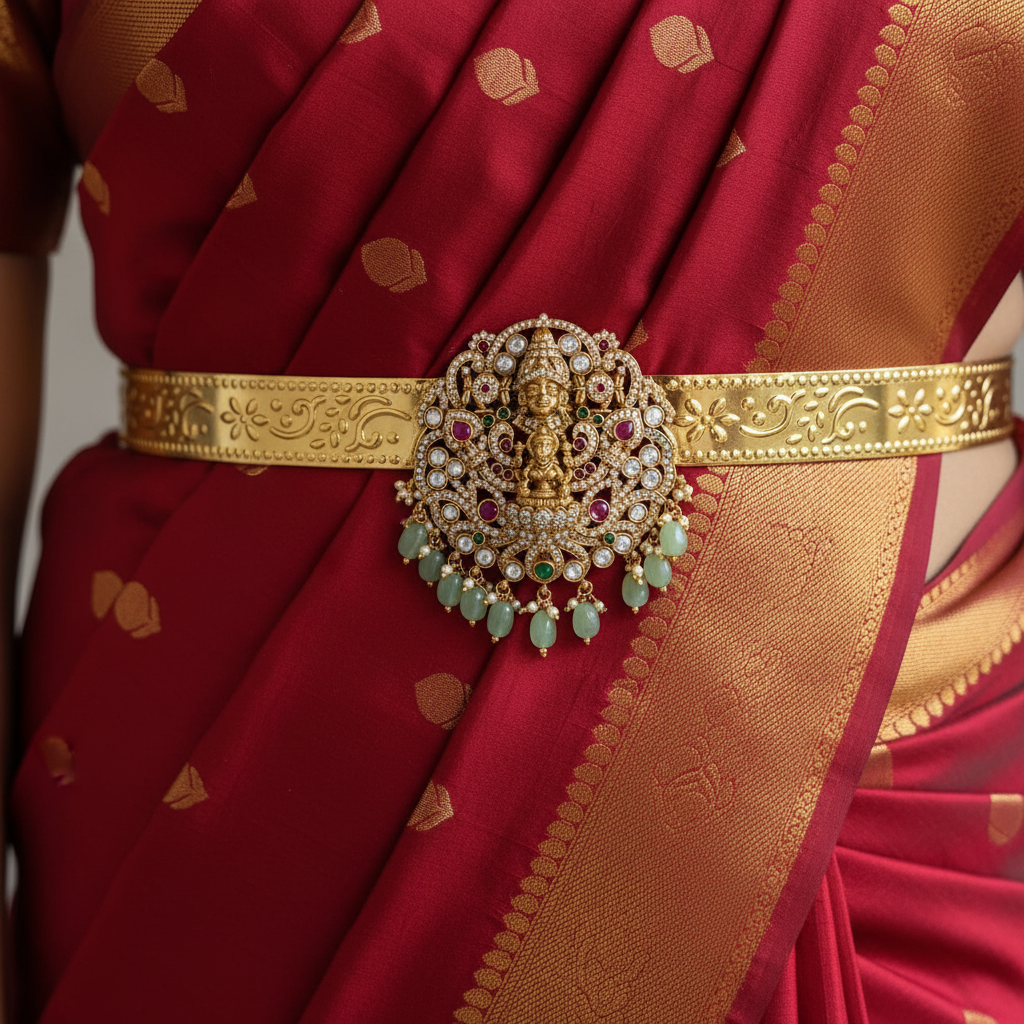 Temple jewelry locket close-up lifestyle