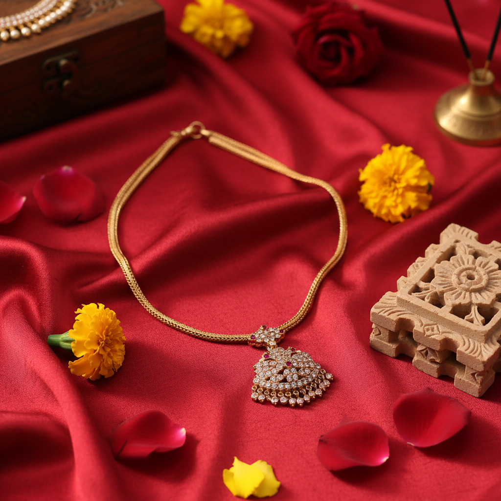 Temple Jewelry Necklace - Lifestyle Shot