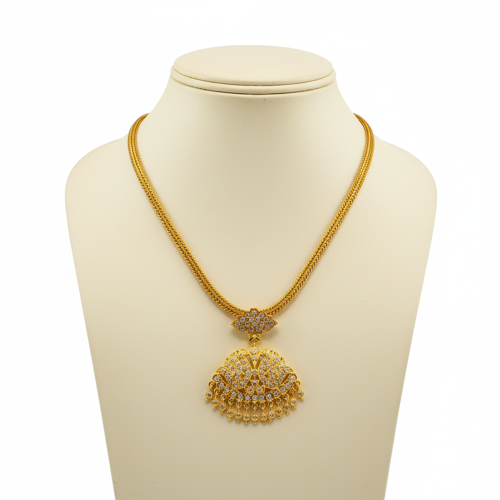 Temple Necklace Mannequin Display