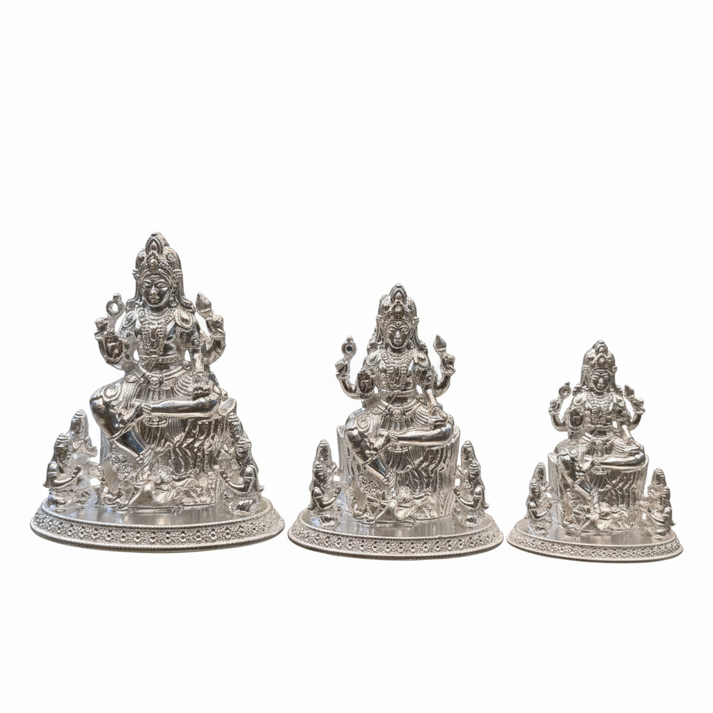 Three Size Variants - White Background